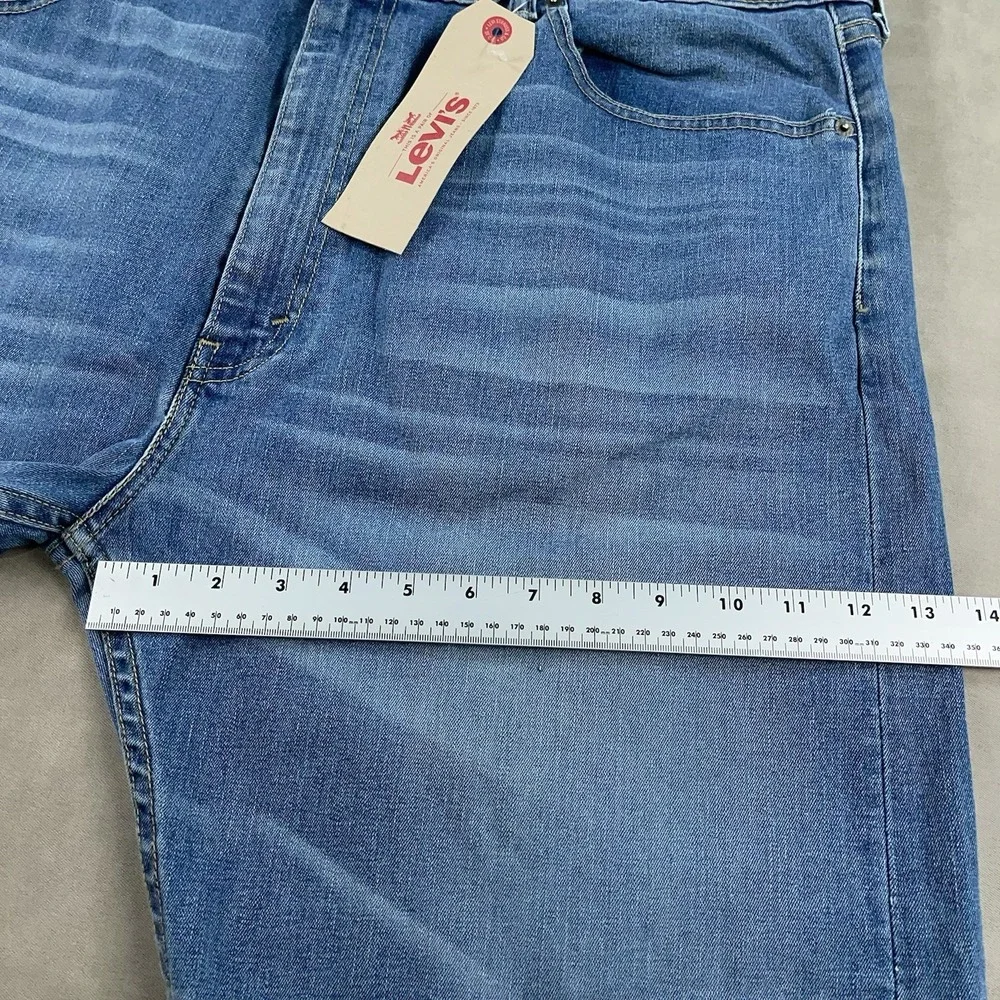 Levis 505‎ Jeans Mens Regular Fit Straight Leg 42x30 Extra Room In Thighs NWT